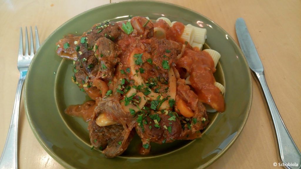 Osso Bucco mit Beinscheiben vom Weiderind