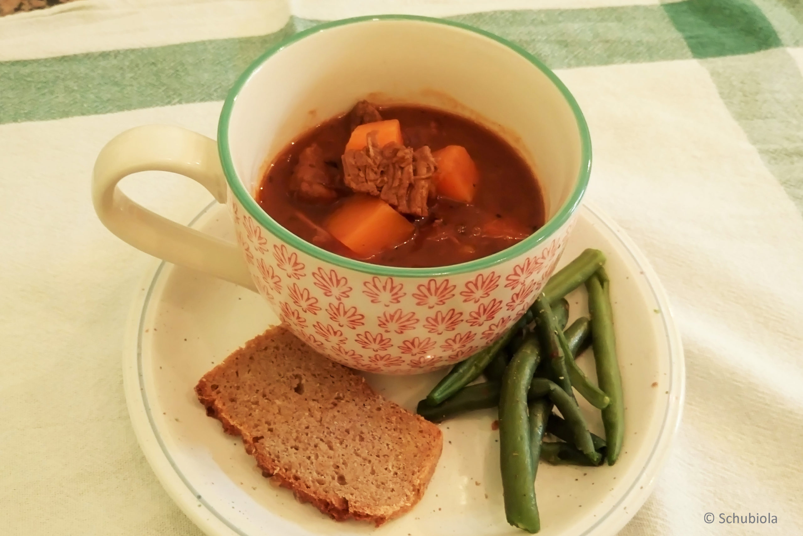 Herbstliches Gulasch mit Kürbis