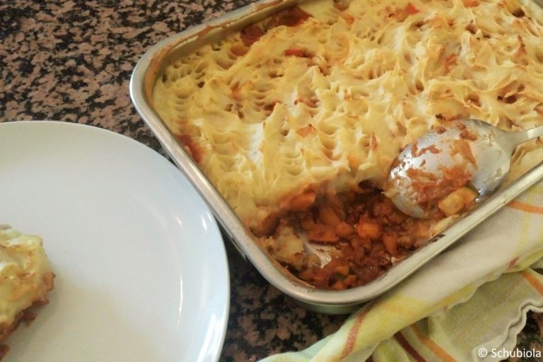 Shepherd’s Pie mit Butternusskürbis