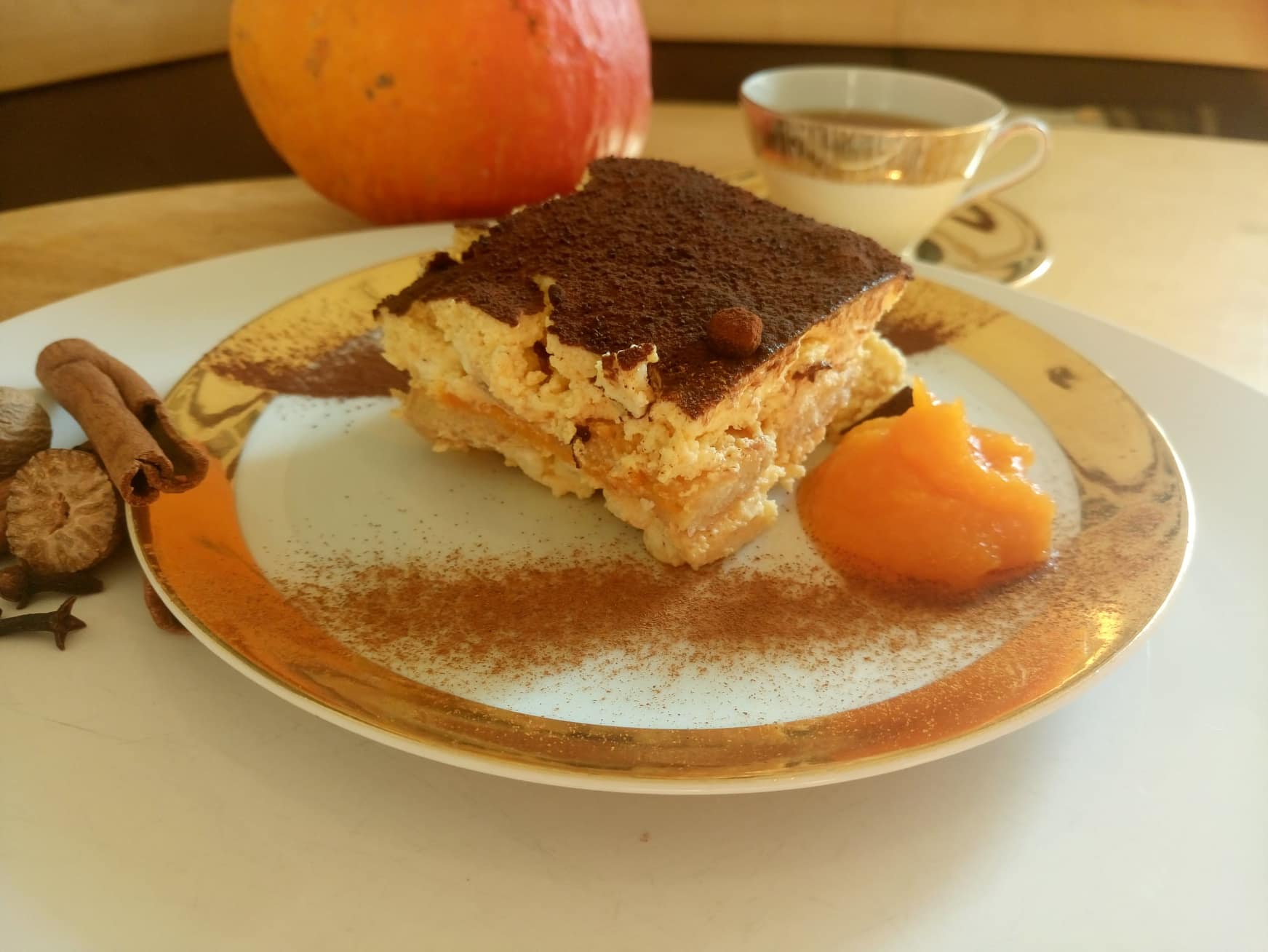 Kürbis-Gewürz-Tiramisu